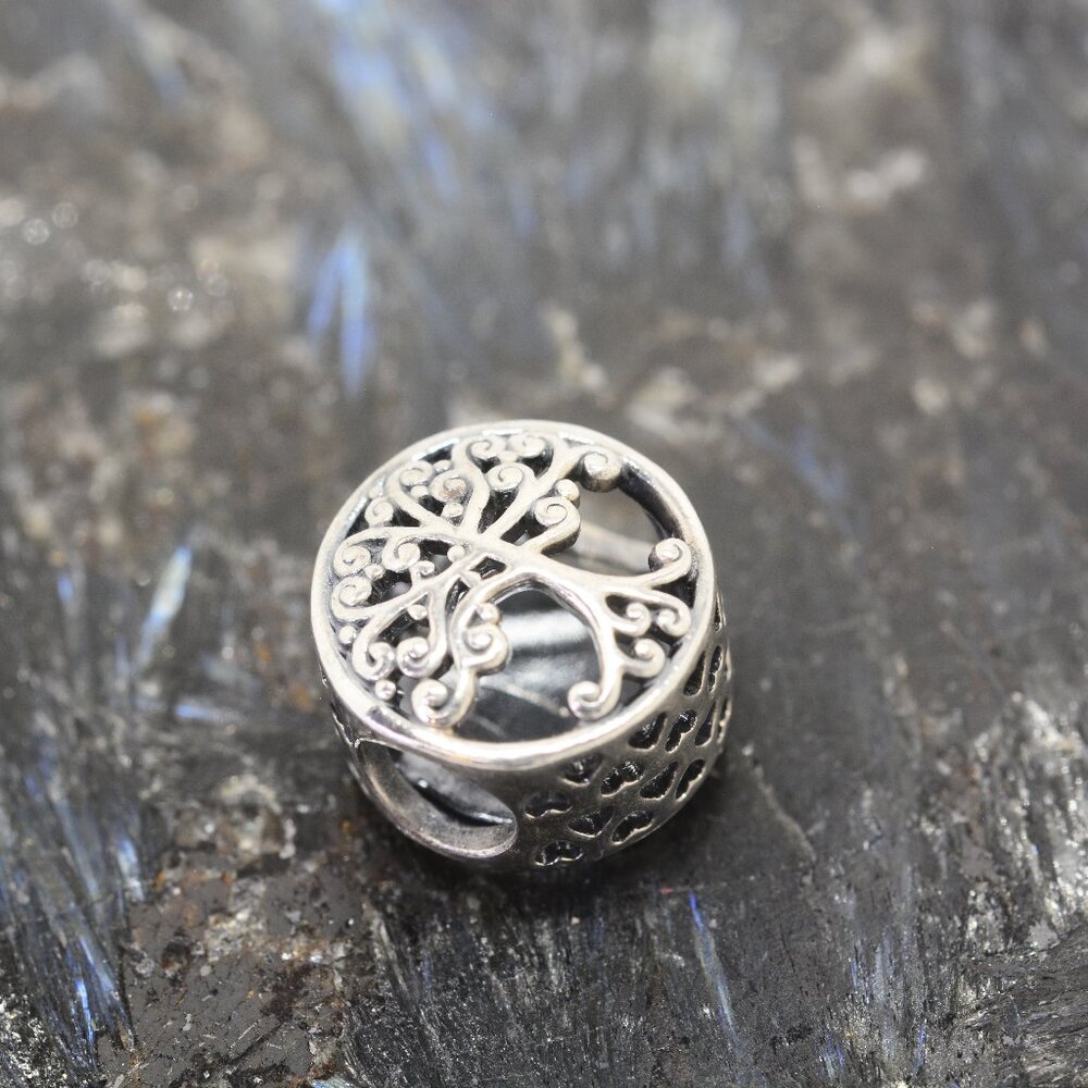 925 Family Root Tree of Life Charm